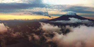 富士山鸟瞰图