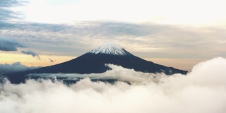 富士山鸟瞰图