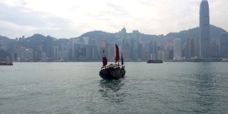 香港码头，维多利亚港，帆船码头，九龙观景
