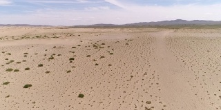蒙古戈壁沙漠。沙丘，草原，戈壁。