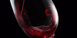 红酒在水晶杯中旋转(1000帧/秒