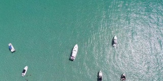 无人机视频的Haulover入口北迈阿密佛罗里达