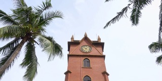 海口钟楼Bell tower in Haikou, China
