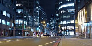 伦敦金融区之夜