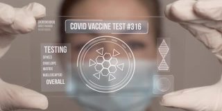 女性科学家用人工智能测试冠状病毒疫苗