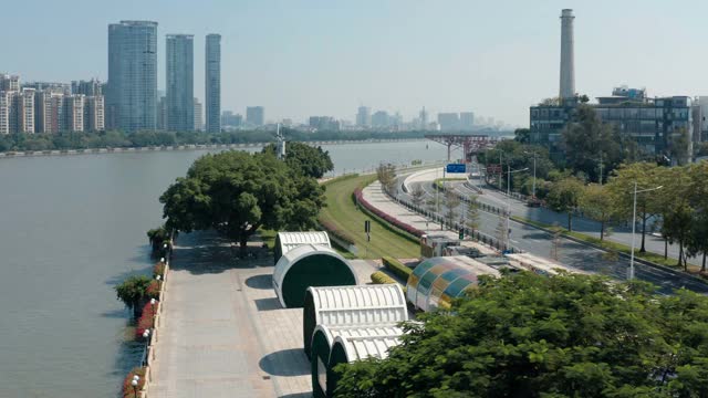 城市交通鸟瞰图