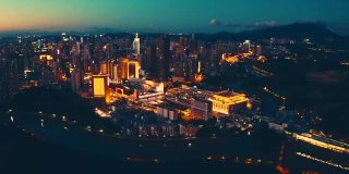 中国香港深圳罗湖的天际线