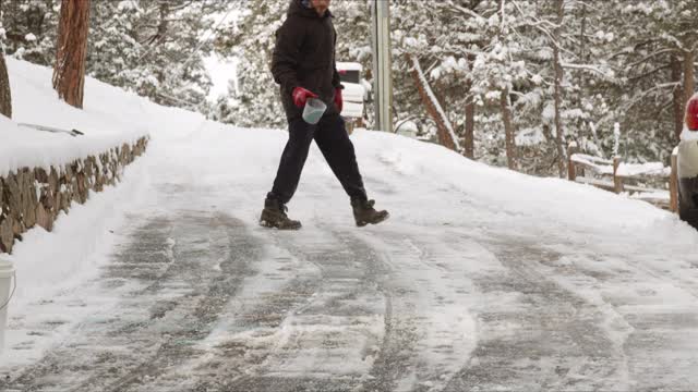 适合男性吹雪车道与吹雪机