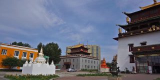 蒙古的甘丹德金伦寺