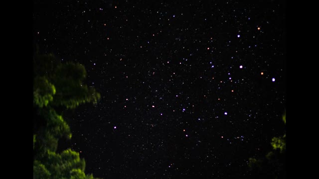 夜空中的星星