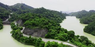 香港金山郊野公园九龙水塘一览