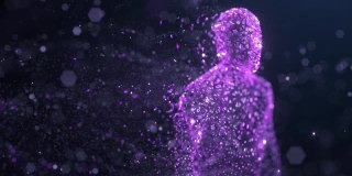 数字化身-人工智能-紫色，拷贝空间