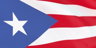 波多黎各的旗帜循环