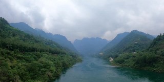 中国广西的红水河
