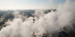 烟雾污染工业大气生态污染