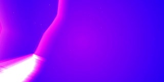 3D灯泡紫色氖辉光