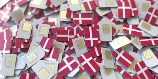 丹麦国旗SIM卡