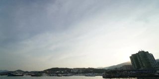 西贡码头香港时光游艇海鸥昼至夜