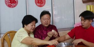 中国新年饺子的包装
