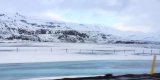 冰岛冬季风景悠长