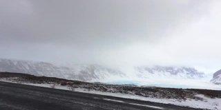 从路上看到的Vatnajokull