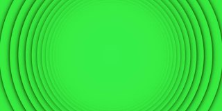 4K绿色摆动环移动圈可循环的平面生动背景