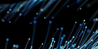 高速线抽象技术背景数字光纤高新技术概念