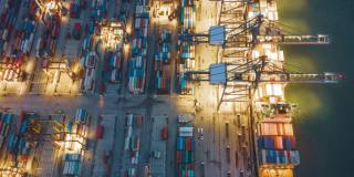 移动卡车与产品电子商务工作产业区货物集装箱箱船进口到东南亚首都港