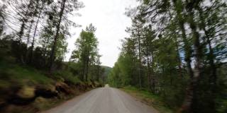 4WD越野车视角:在挪威的森林