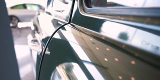 汽车元素后视镜门眩光反射玻璃和油漆清漆