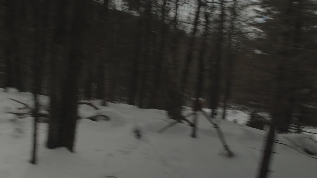 POV走着找着四处看男雪天