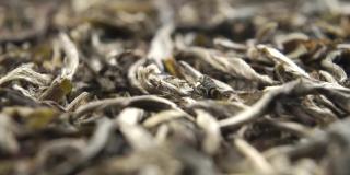 白色有机生物天然茶干叶
