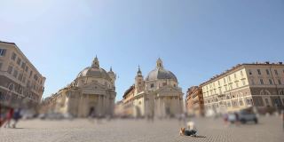 圣玛丽亚教堂，意大利，罗马，波波罗广场