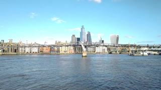 伦敦城市地平线金融商业摩天大楼视频素材模板下载