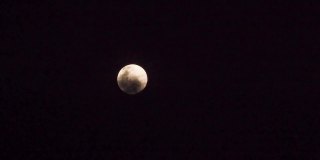 满月之夜的画面，戏剧性的暗灰色云缓慢移动，穿过满月之夜明亮的黄色。晚上视频scenary。自然背景屏幕