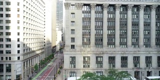 理查德戴利中心市中心芝加哥伊利诺斯州无人机鸟瞰图