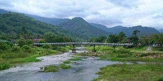 基里翁村-泰国最好的新鲜空气村庄之一，生活在古老的泰国风格的文化。位于泰国南部的那空寺