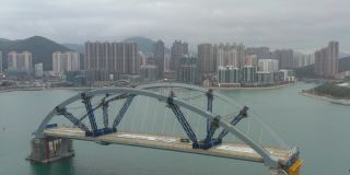 香港将军澳跨湾连接路桥梁建造工程