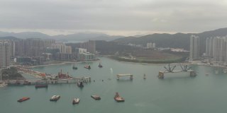 香港将军澳跨湾连接路桥梁建造工程