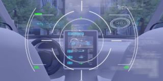数字动画的范围扫描对抗未来汽车在城市的自动驾驶