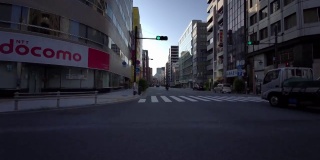 东京横山町清晨骑行2021年4月