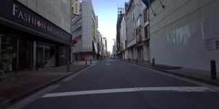 东京横山町清晨骑行2021年4月