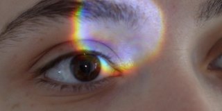眼睛健康治疗和颜色光谱