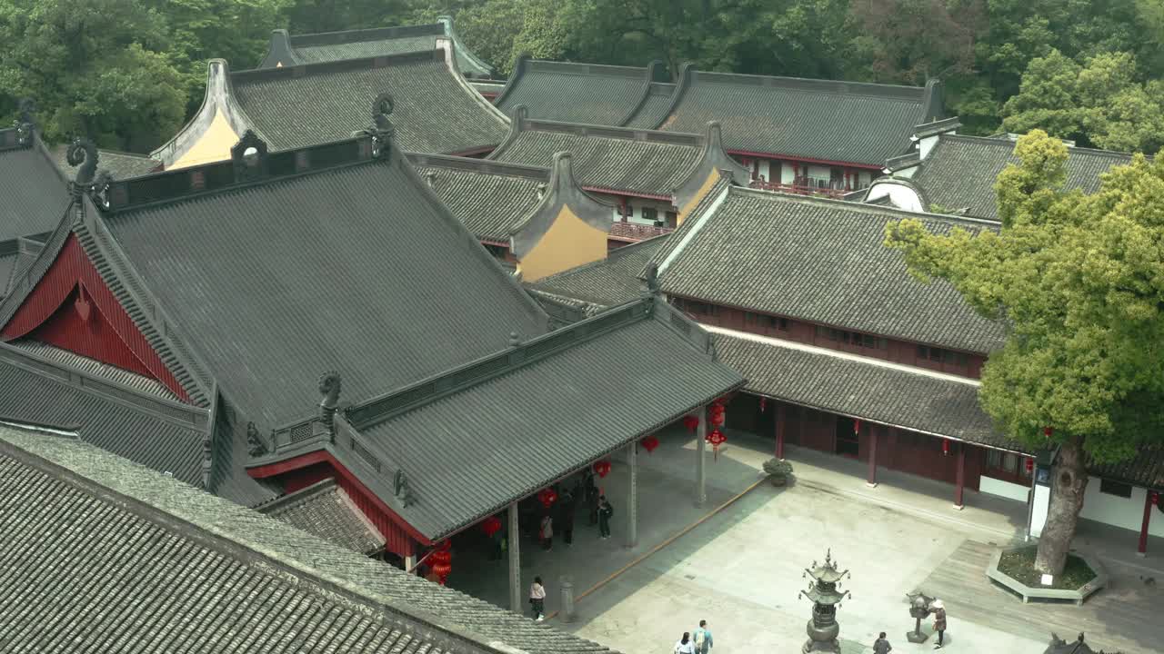 中国杭州的佛教寺庙。