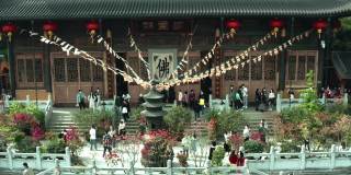 中国杭州的佛教寺庙。