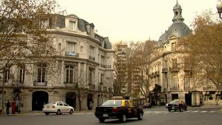 法国驻阿根廷布宜诺斯艾利斯市雷科莱塔区大使馆。视频素材模板下载