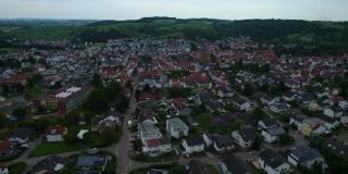德国马尔申伯格城市鸟瞰图