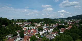 德国比克瑙市鸟瞰图
