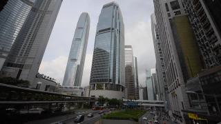 香港中区以其在港岛的金融和商业而闻名。视频素材模板下载