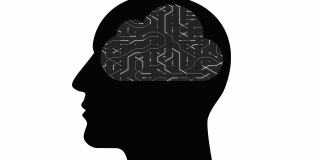 4k脑头连接数字线路，人工智能人工智能，云计算。